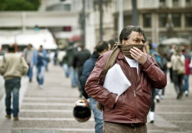 Inmet prevê chuvas e queda de temperatura para esta segunda-feira