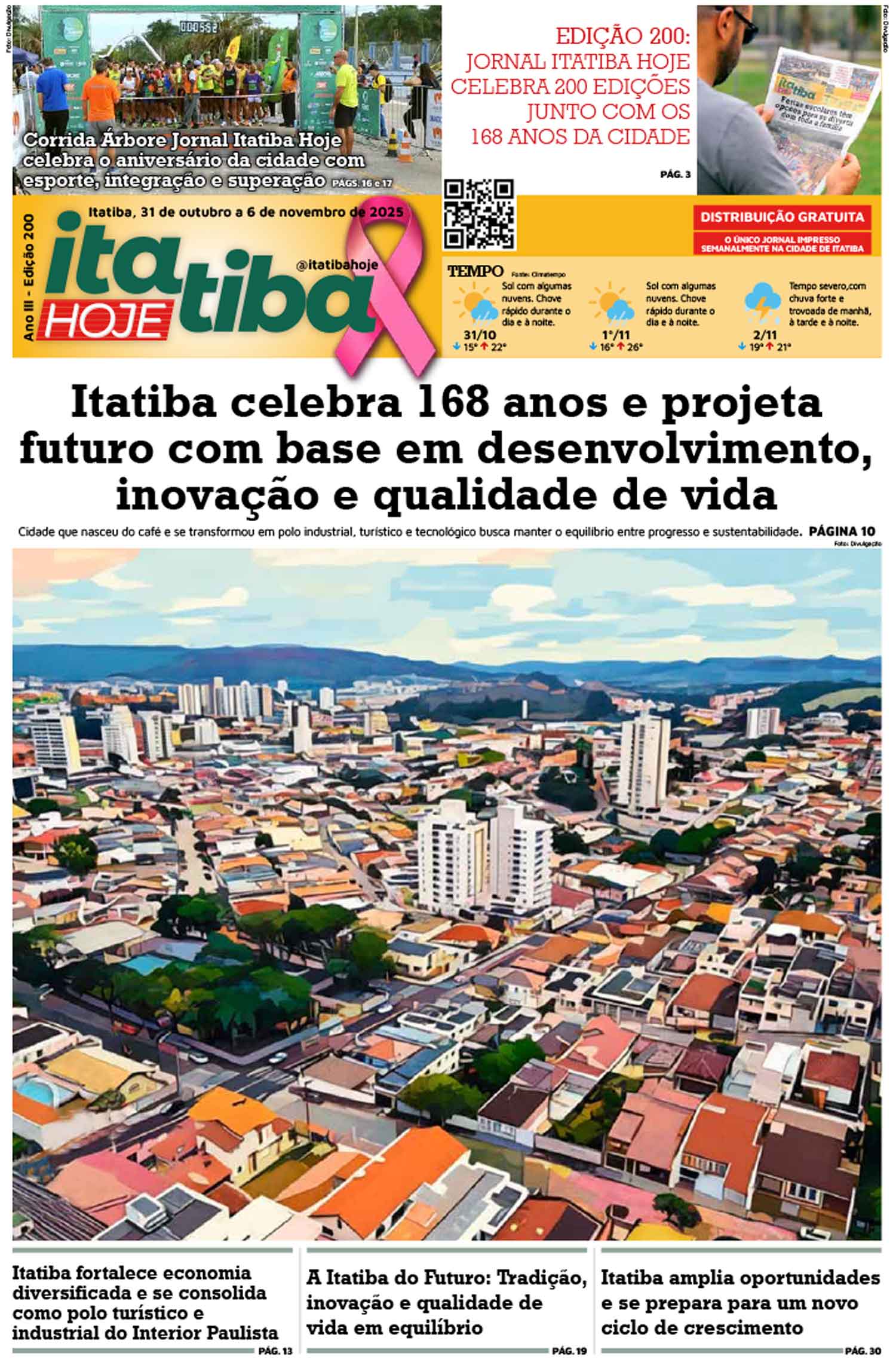 Itatiba Hoje #200 – 31/10 a 06/11/2025