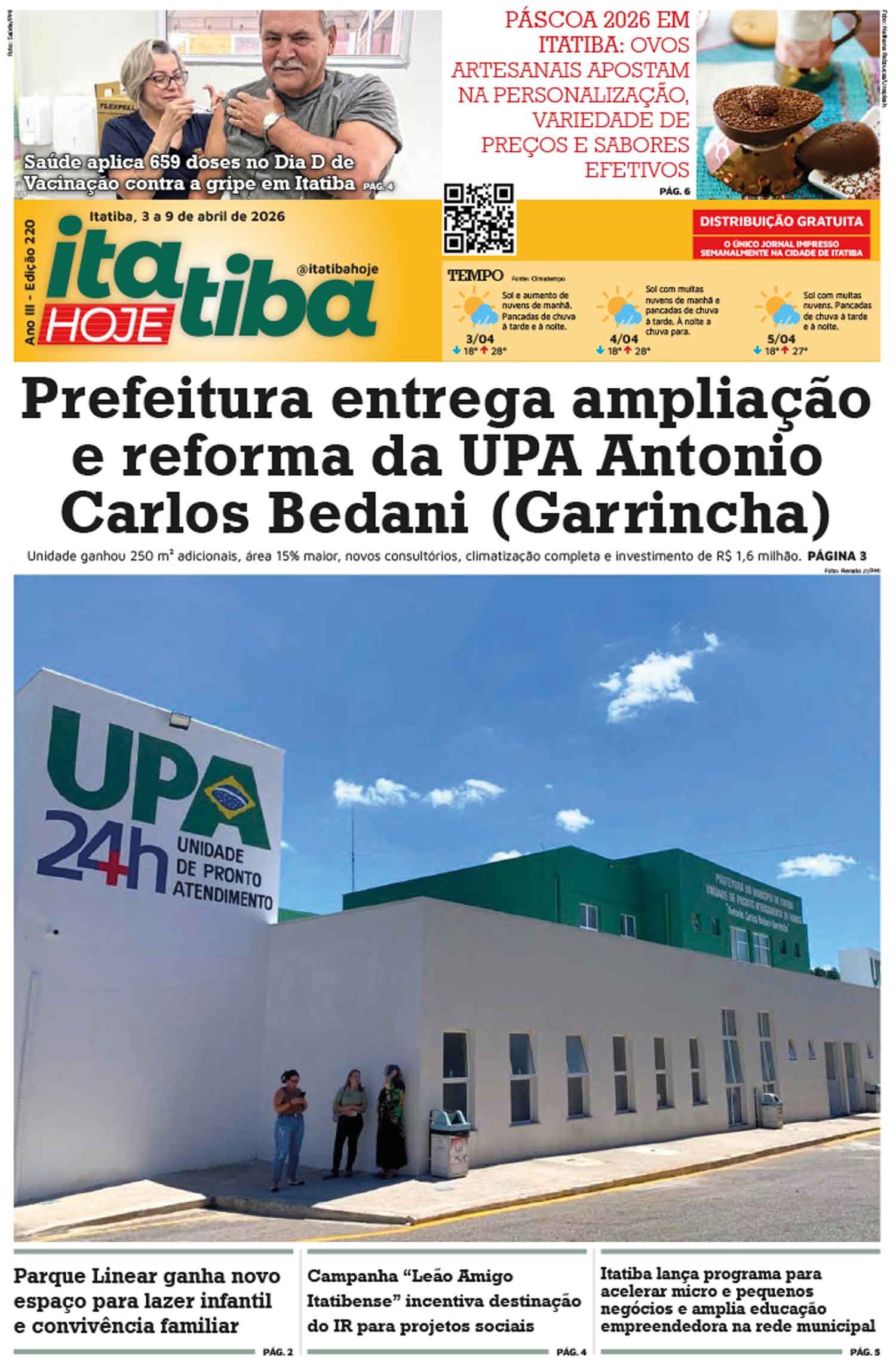 Itatiba Hoje #220 – 03 a 09/04/2026