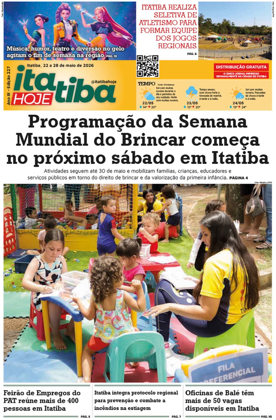 Itatiba Hoje #227 – 22 a 28/05/2026