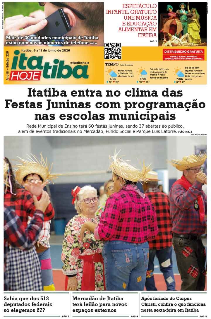Itatiba Hoje #229 – 05 a 11/06/2026