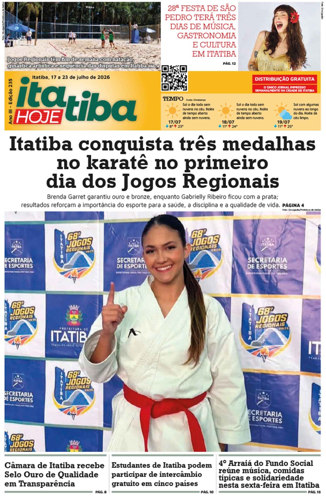 Itatiba Hoje #235 – 17 a 23/07/2026