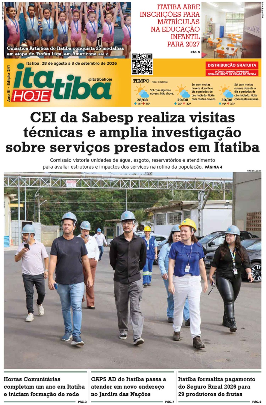 Itatiba Hoje #241 – 28/08 a 03/09/2026